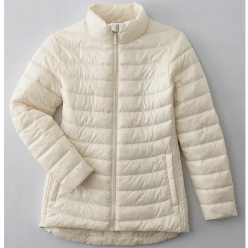 NWT Monroe & Main Women’s Ivory Flurries Puffer Jacket - Size 1XL